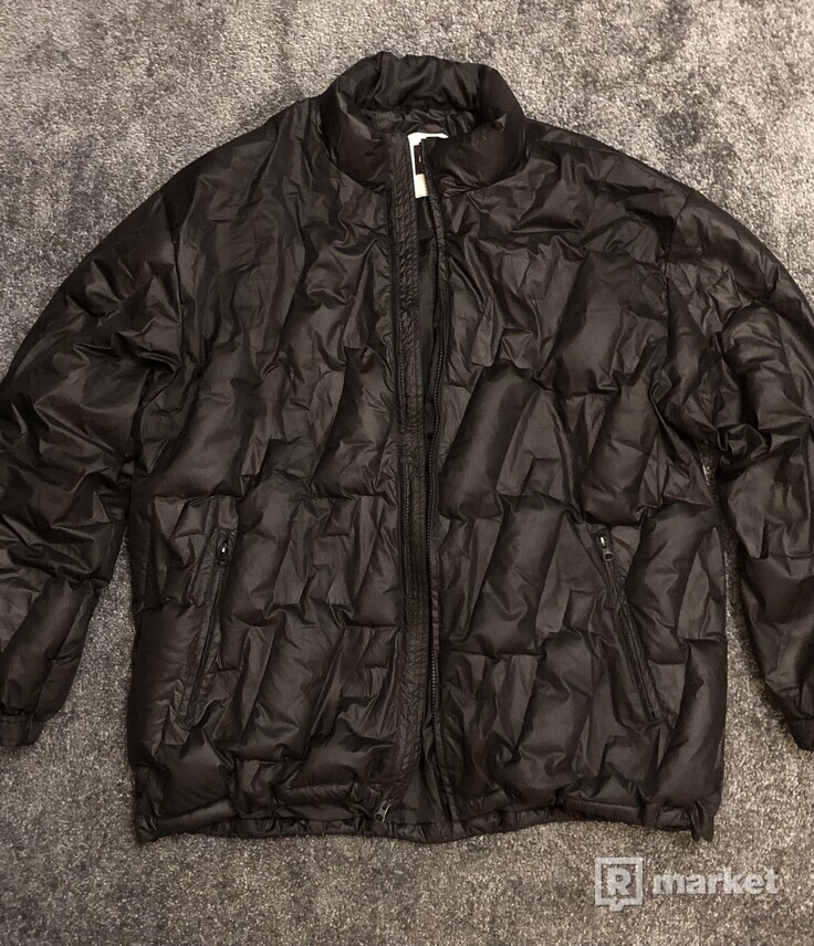 HUF Monogram Black Puffer Jacket