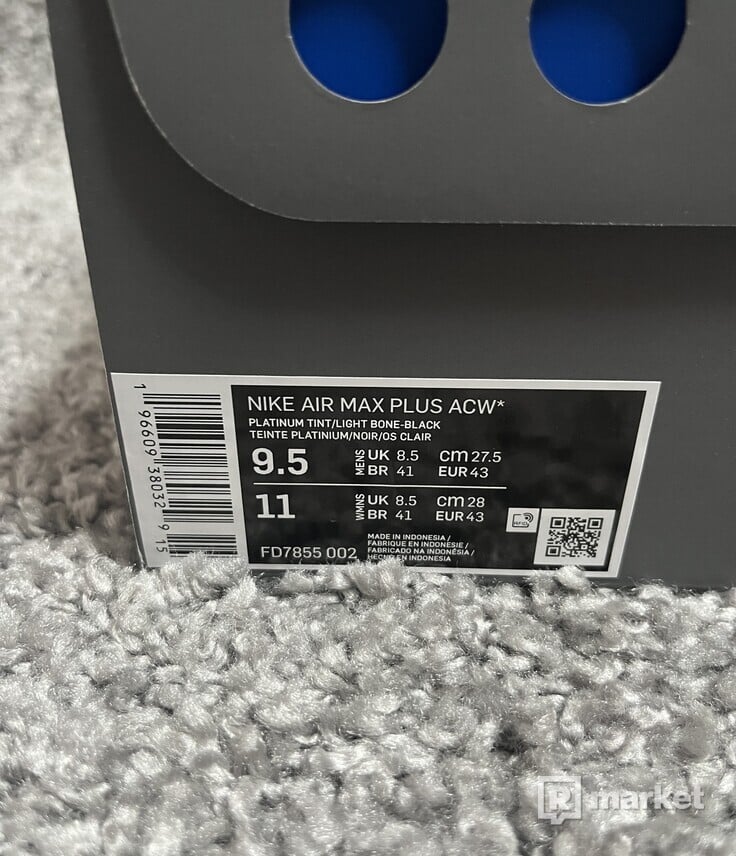 Nike Air Max Plus x A-Cold-Wall [White]
