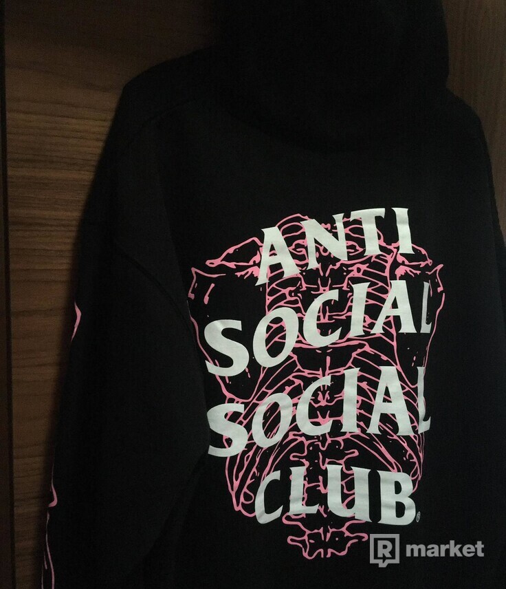 Anti Social Social Club- Car underwater black hoodie
