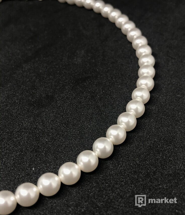 Swarovski perlový náhrdelník