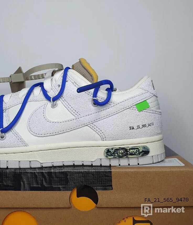 Nike Dunk Low X OFF White Lot 32