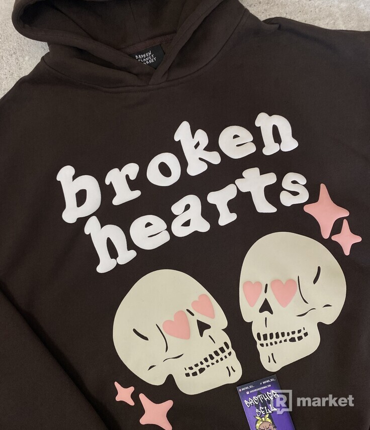 Broken Planet - Broken Hearts Hoodie