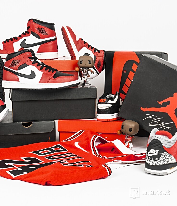 Kolekce Jordan/Nike tenisek (120+ párů)