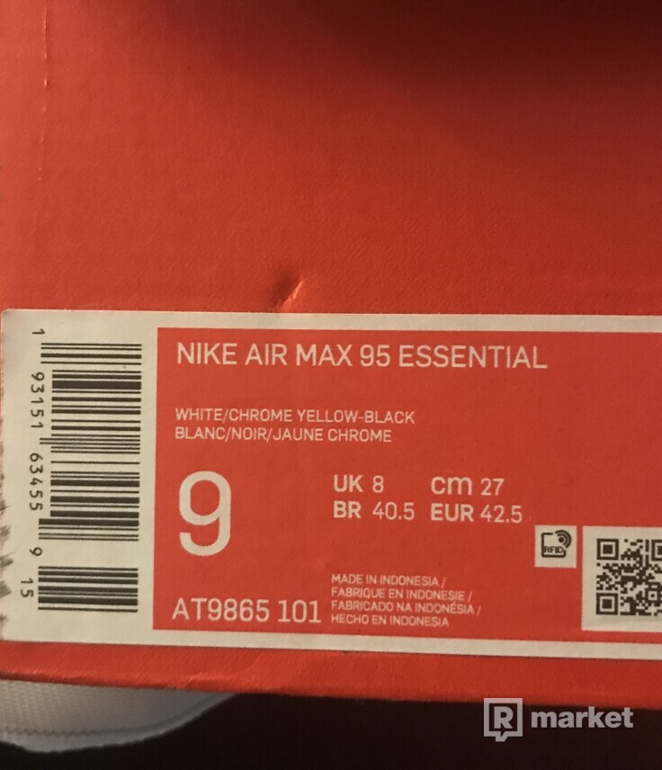 Nike Air Max 95 ‘Black Crimson’