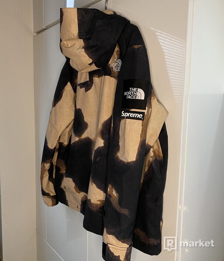 Supreme x The North Face Bleached Mountain Jacket L