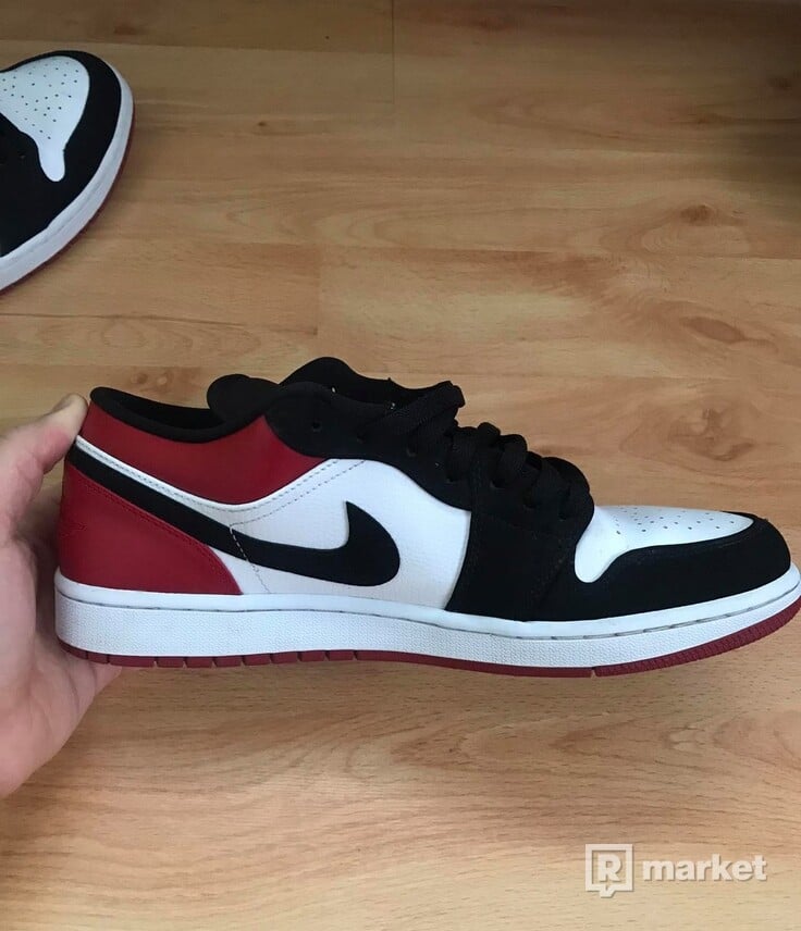 Nike Air Jordan 1 Low Black Toe Refresher Market Nike Air Jordan 1 Low Black Toe Refresher Market