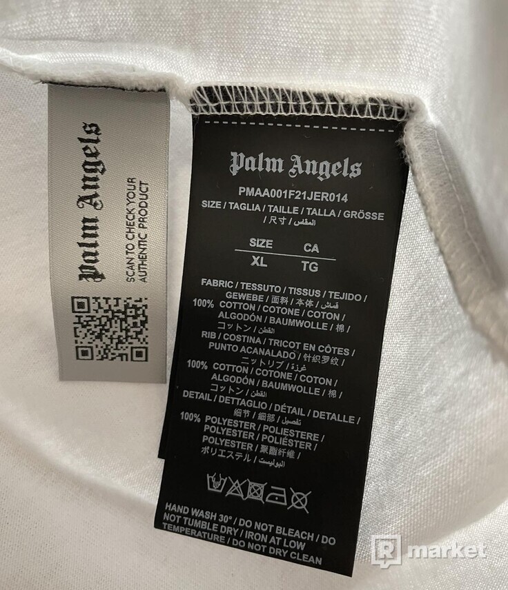 Palm Angels double star tee