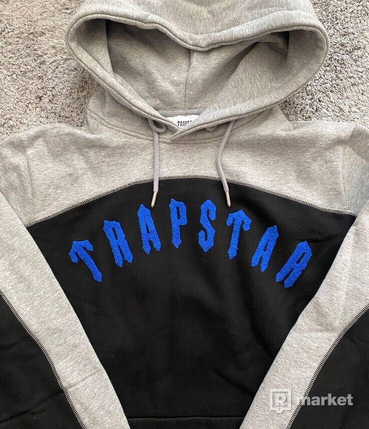 Trapstar Irongate Tracksuit - Black/Blue