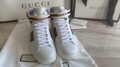 Gucci stripe ace hightop