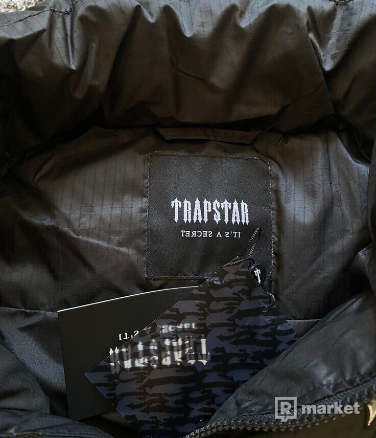 Trapstar Shooters Gilet - Black/Reflective