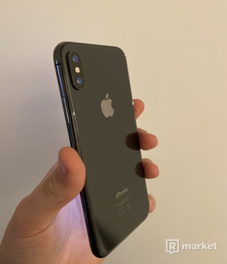 Iphone X 64gb space gray + smart battery case