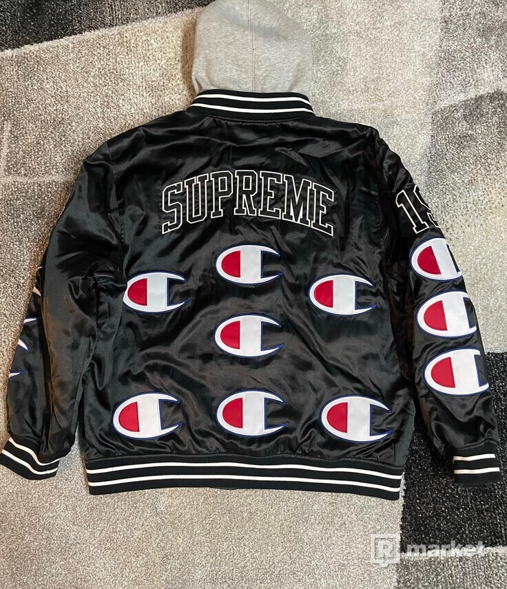 Supreme x Champion Varsity Jacket
