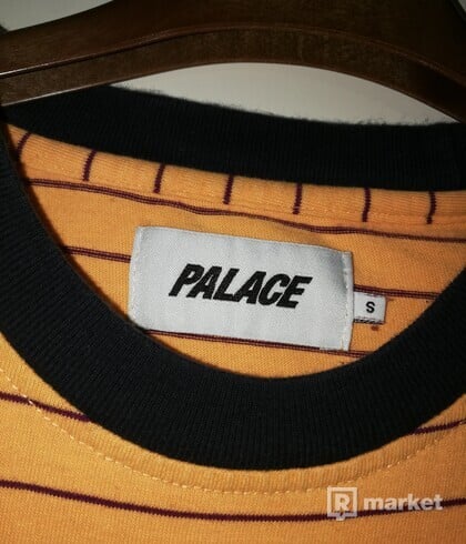 Palace petit stripe triferg orange tee