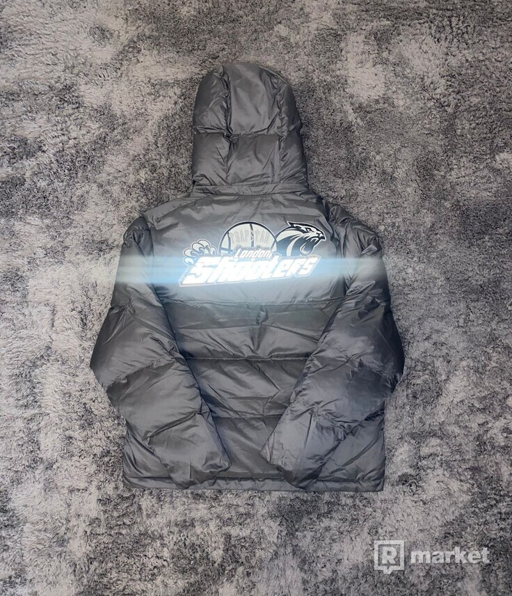 Trapstar Shooters Puffer Jacket - Grey/Reflective