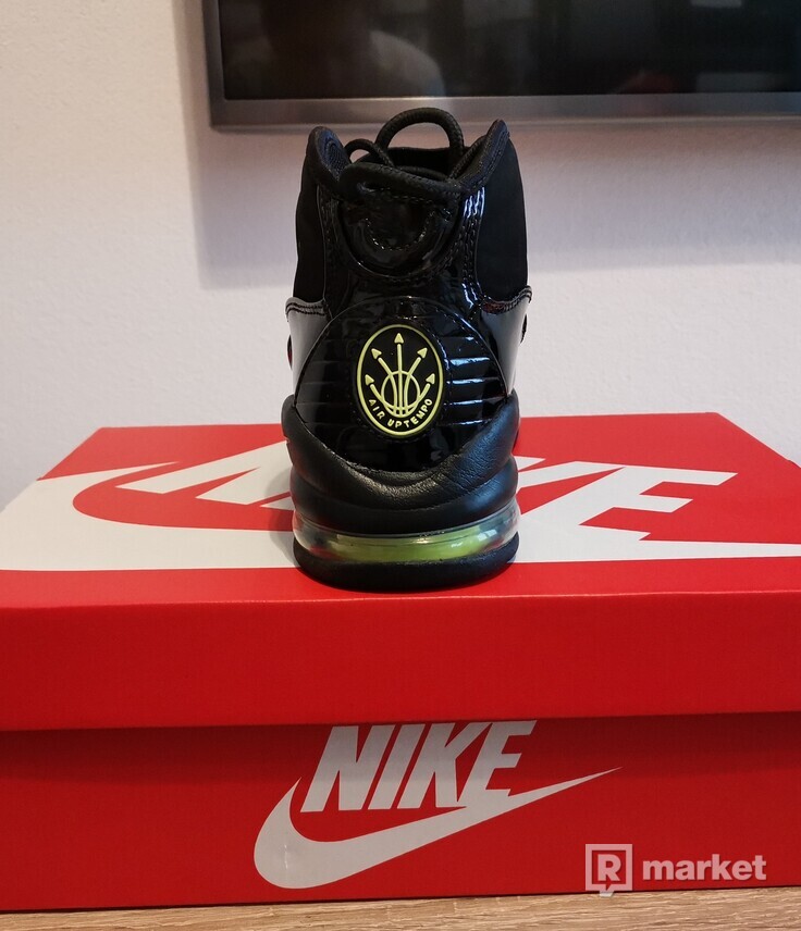 Nike Air Max Uptempo 95 Black and Lime