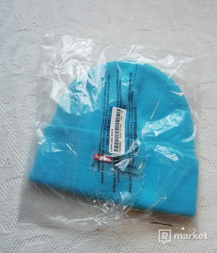 Supreme clear label beanie DS
