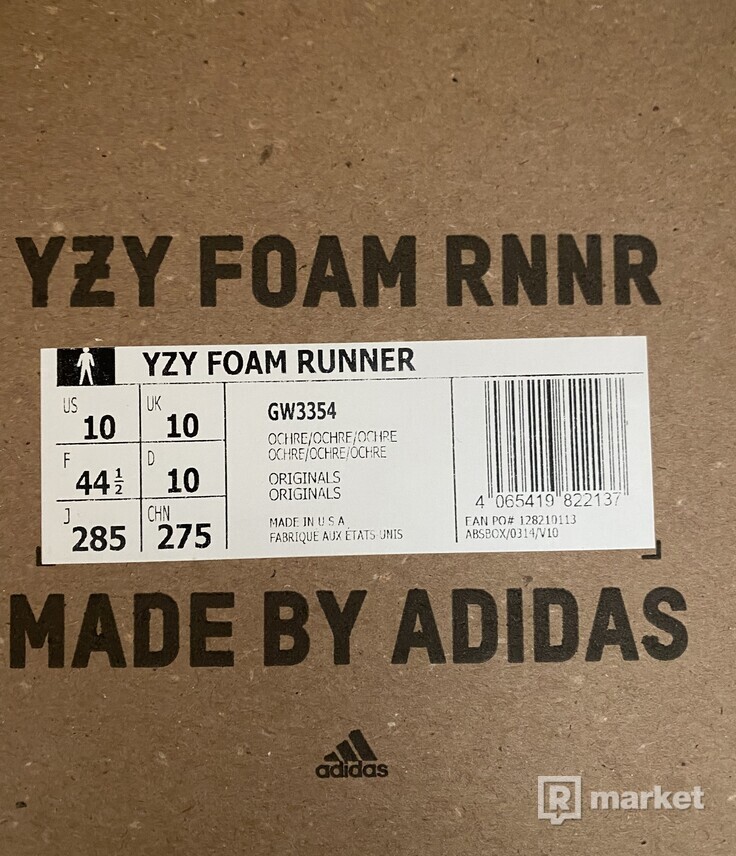 Adidas Yeezy Foam runner Ochre