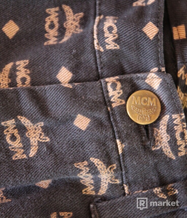 MCM monogram jeans