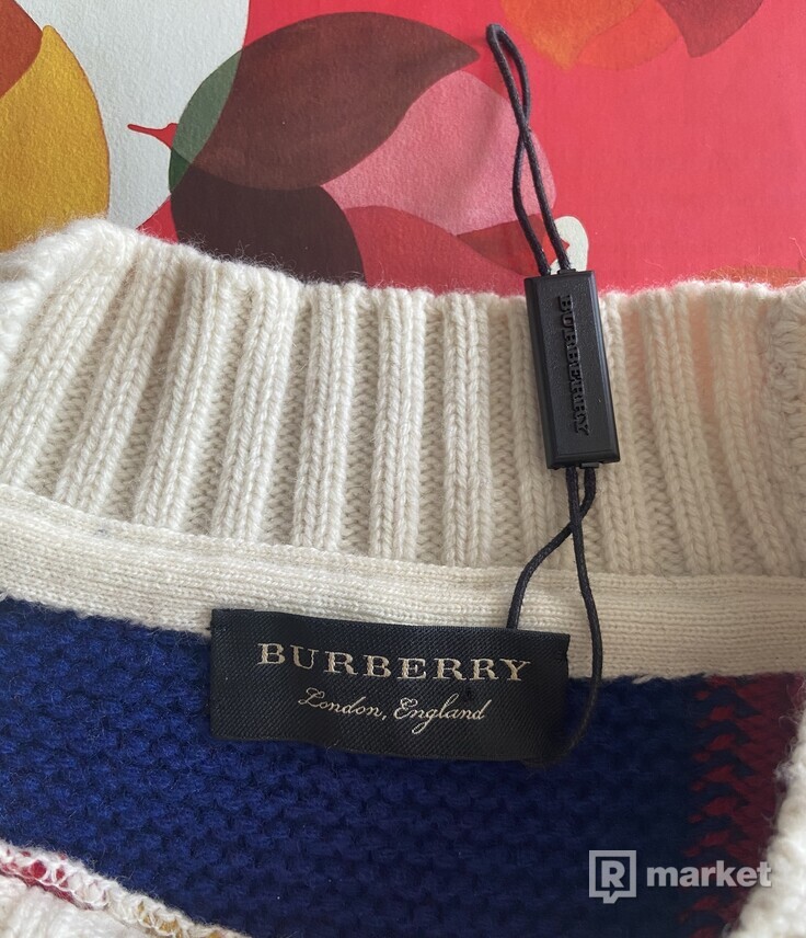Burberry oversized unisex sveter/šaty