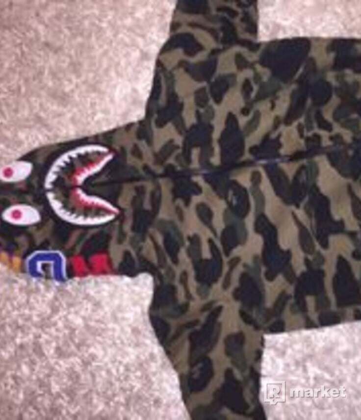 BAPE shark hoodie