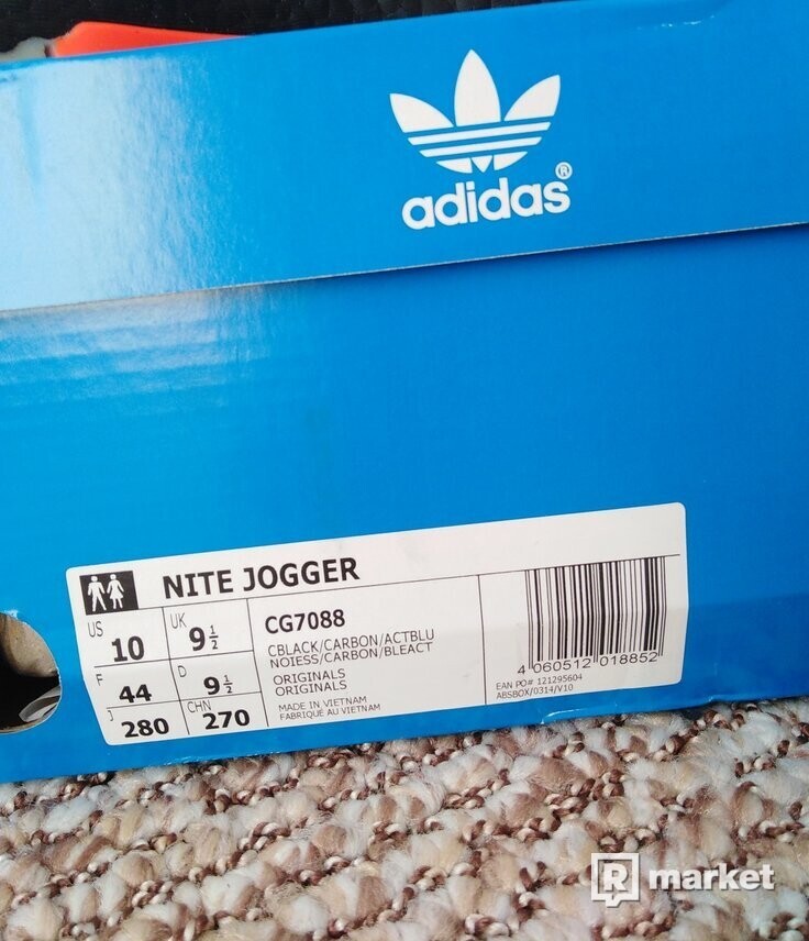 Adidas Nite Jogger Core Black 44