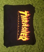 Thrasher flame logo mikina