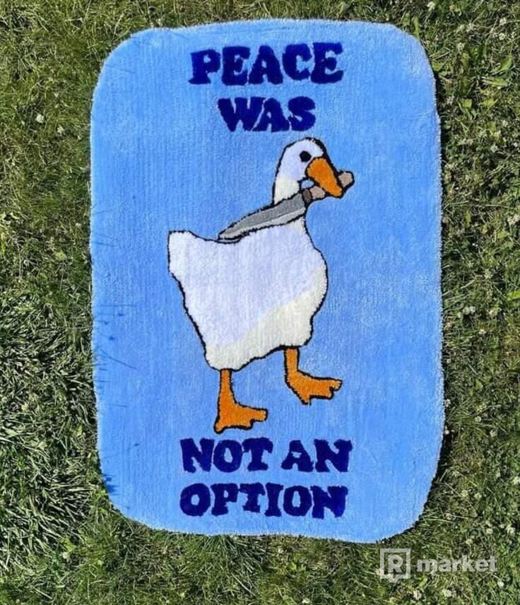 Peaceful duck Custom rug
