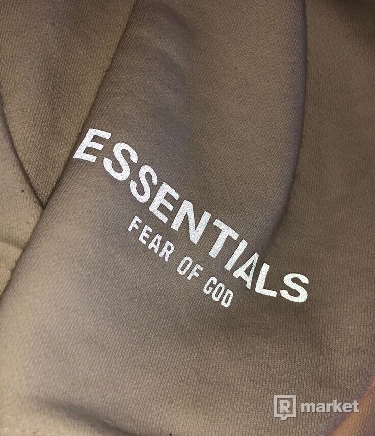 Fear of God Essentials hoodie "Cream