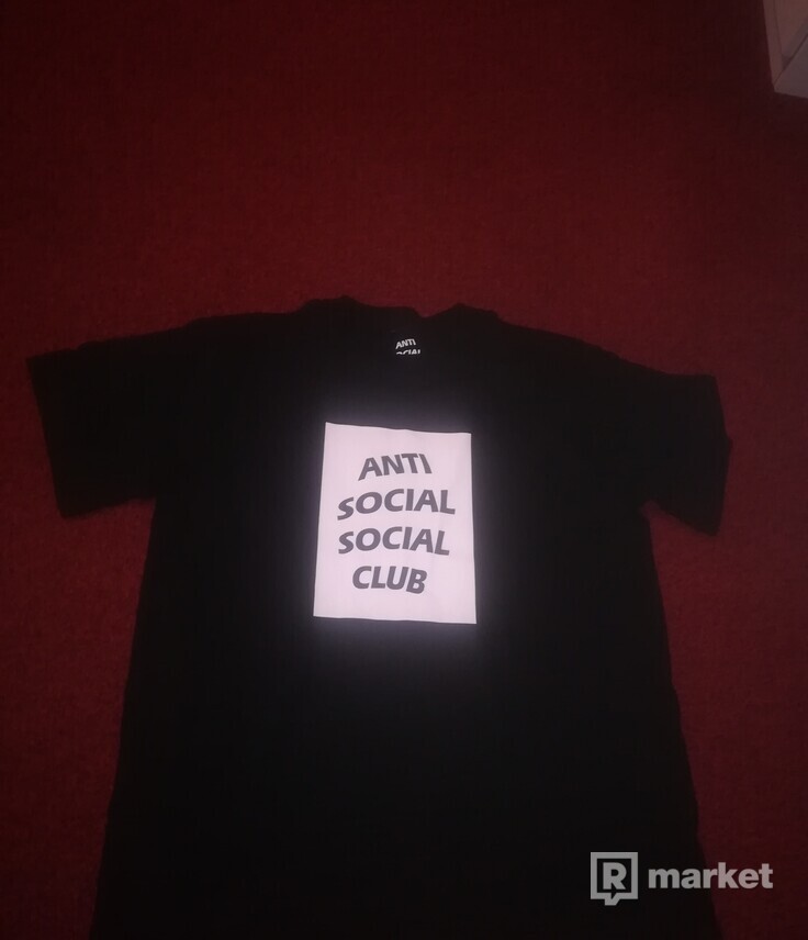 Anti social social club tričko