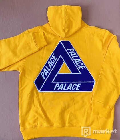 PALACE Tri-Chenille Hoodie Yellow