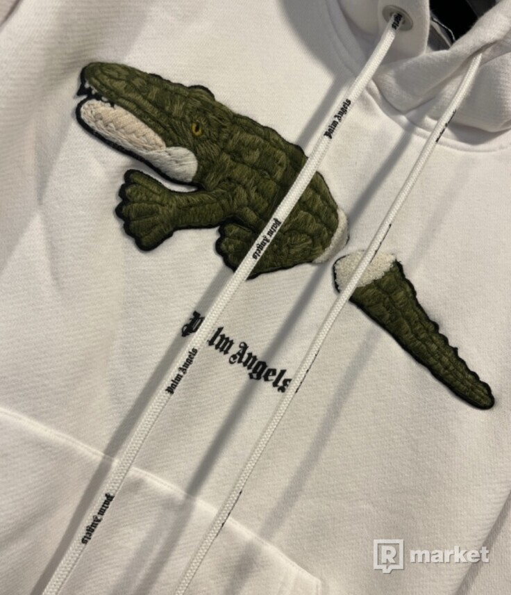 Palm Angels crocodile hoodie