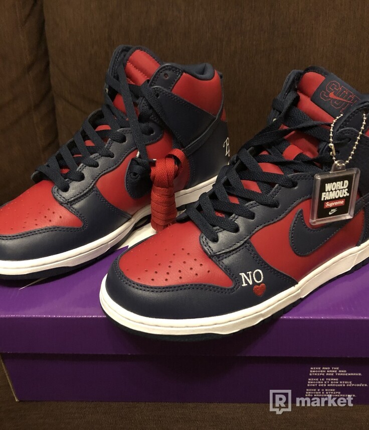 Nike SB Dunk High Supreme By Any Means