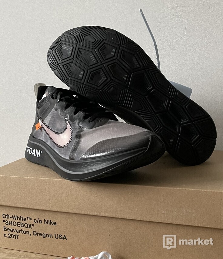 Nike x Off white zoomfly “black”