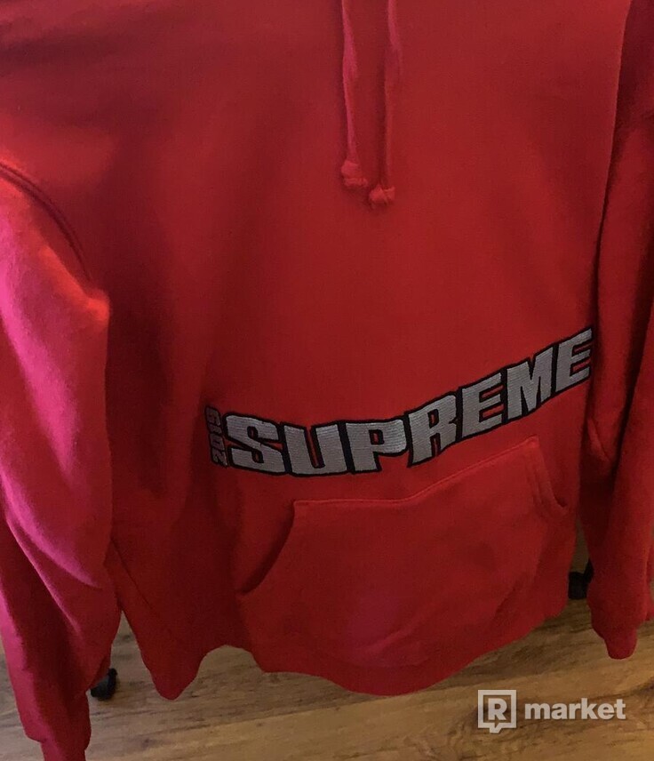 Supreme blockbuster hooded sweatshirt