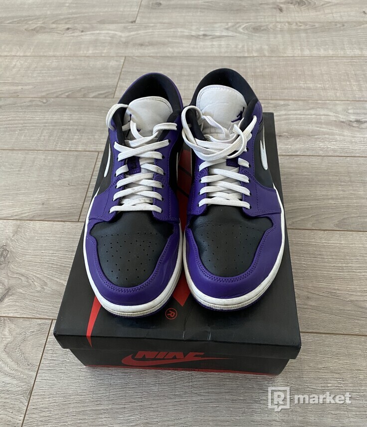 Air Jordan 1 Low Purple