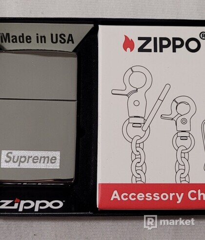 Supreme chain zippo