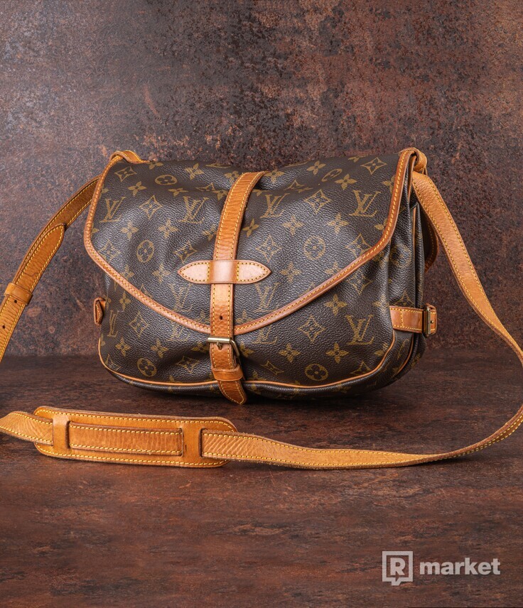 Louis Vuitton Saumur Shoulder Bag MM 30 kabelka
