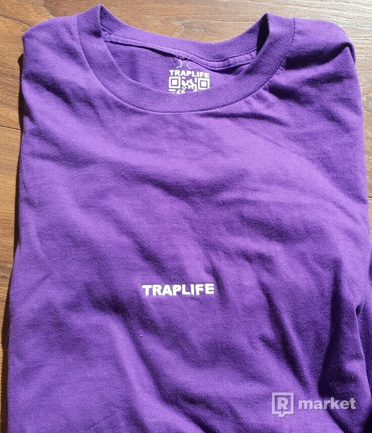 Traplife Purple Tee XL