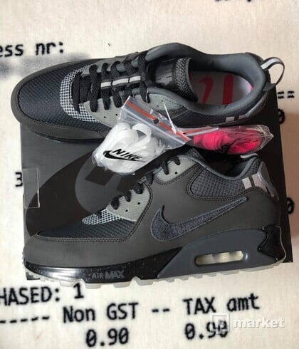 Nike Air Max 90 X Undefeated - Black