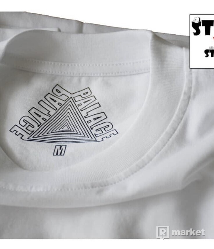 Palace TRI-BAGEL T-Shirt White