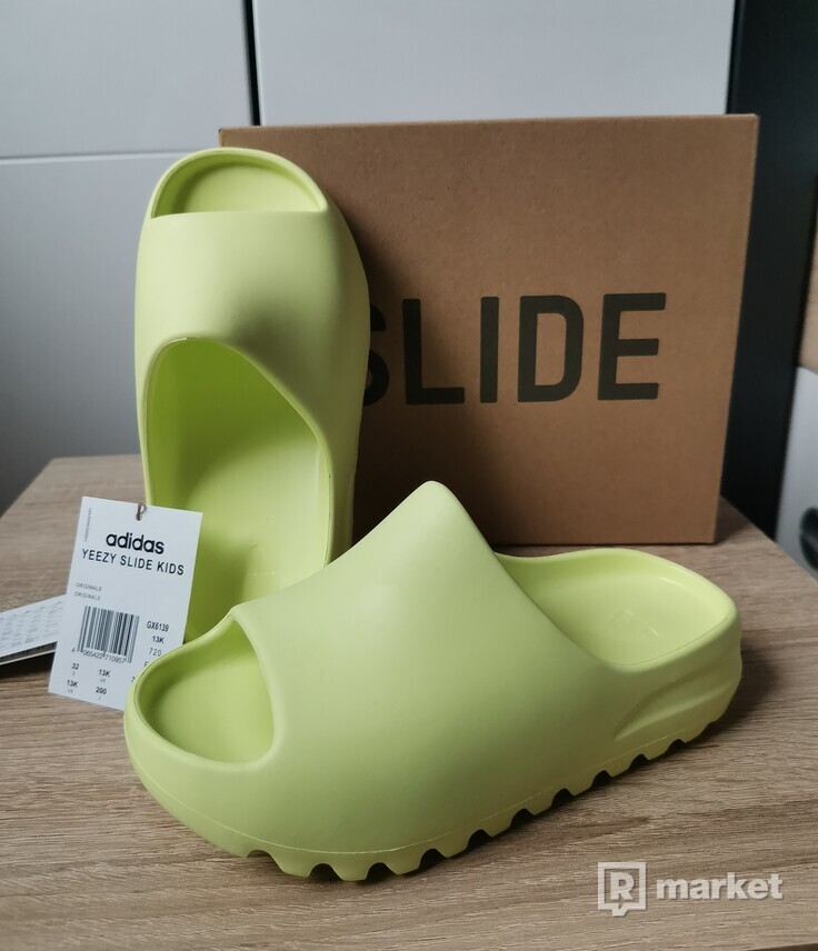 adidas Yeezy Slide Glow Green (Kids) EU: 32 / US: 13K