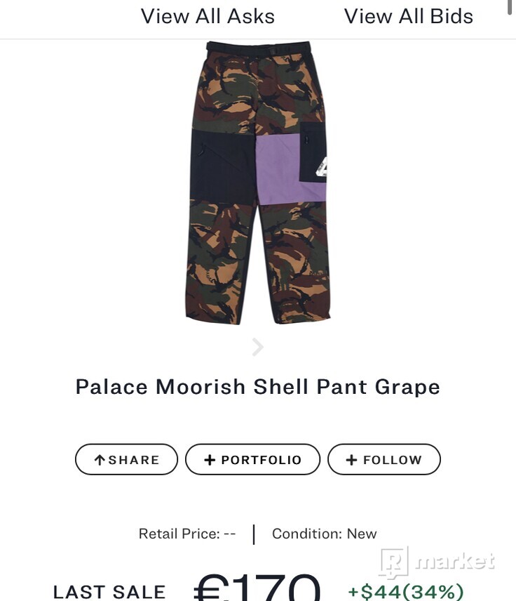 Palace Moorish Shell Pants