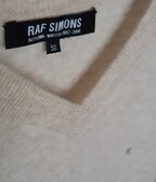 RAF SIMONS - pánsky vlnený sveter