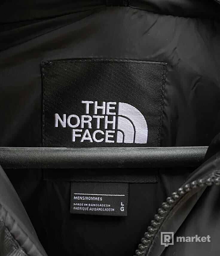 The North Face Black Puffer Nuptse Čierna Size L
