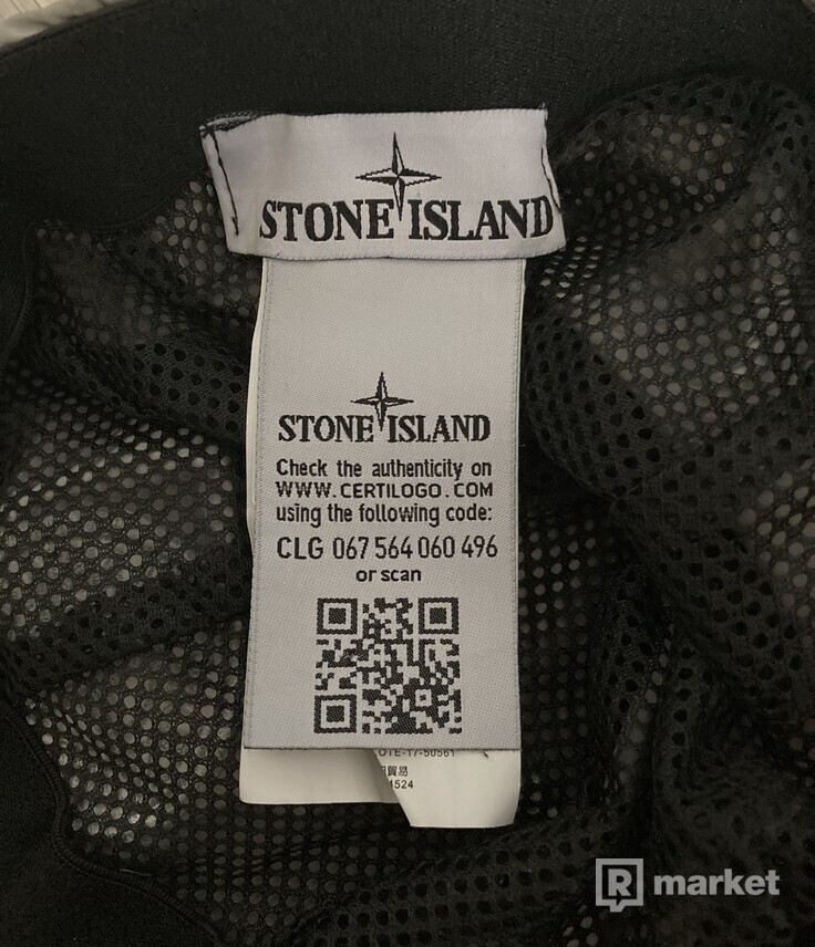 STONE ISLAND COMPASS-EMBROIDERED BASEBALL CAP