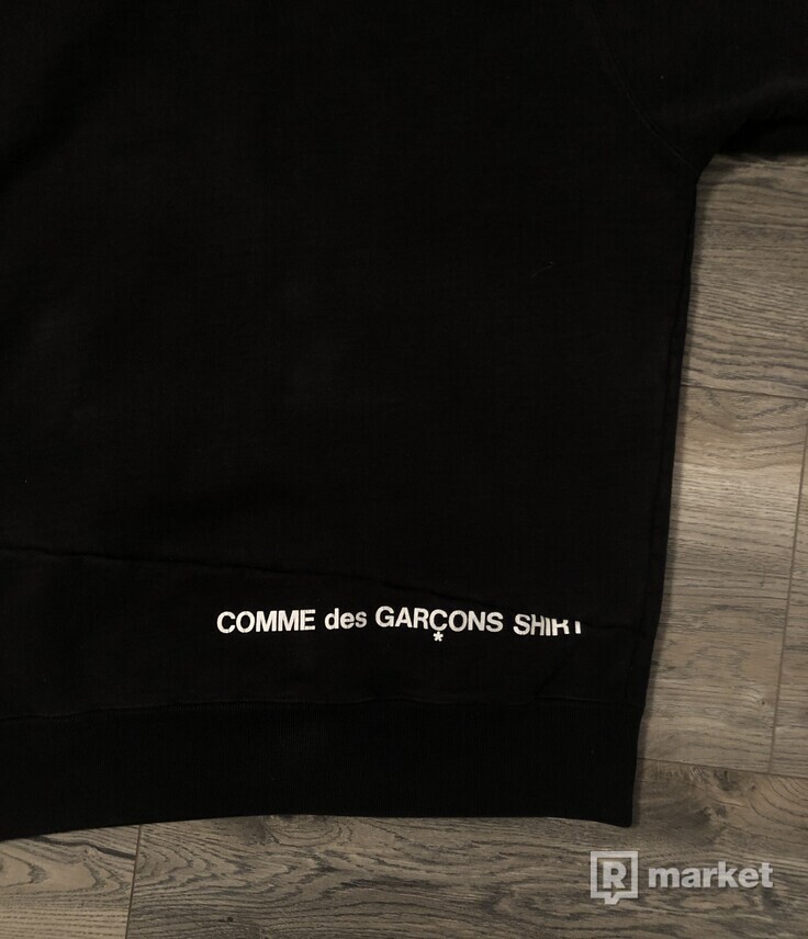 Supreme/Comme des Garcons SHIRT Split Box hoodie Black STEAL!!