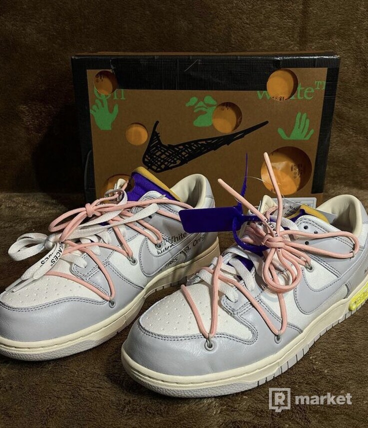 Nike Dunk Low X Off White Lot 24of50 Refresher Market