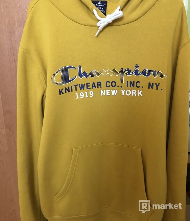Champion mustard hoodie