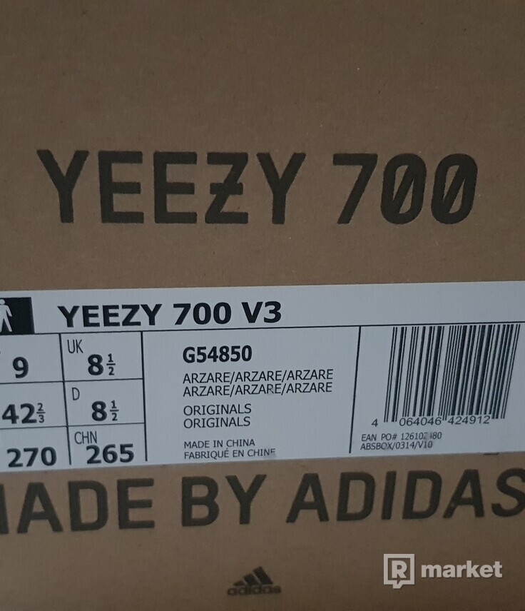 Adidas Yeezy 700 V3 Arzareth
