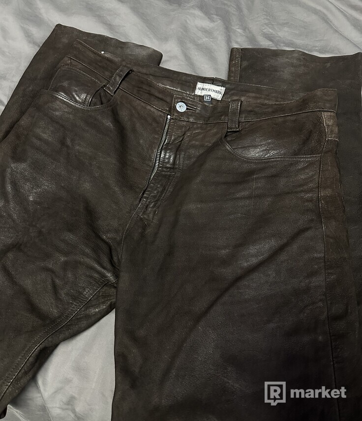 Real Heavy leather pants